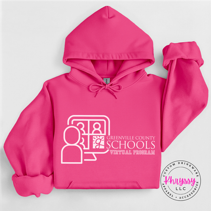 GCS Virtual Program Hoodie — Hood Up, Focus On