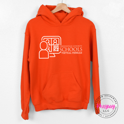 GCS Virtual Program Hoodie — Hood Up, Focus On