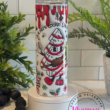READY TO SHIP 20oz Nostalgic Christmas Tumbler