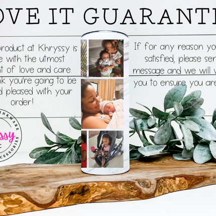 To Us You Are the World Grandma 20oz Photo-frame Tumbler with Straw