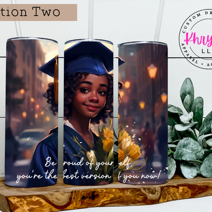 Milestone Achievement 20oz Tumbler with Straw