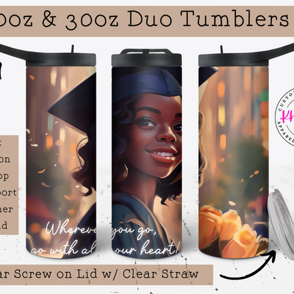 Milestone Achievement 20oz Tumbler with Straw