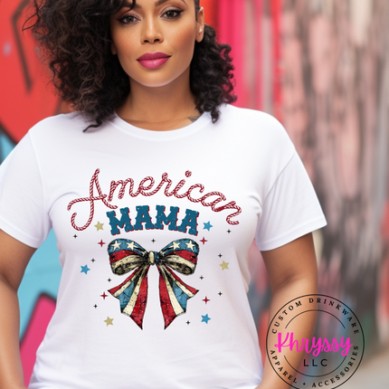 American Mama Coquette Unisex Shirt