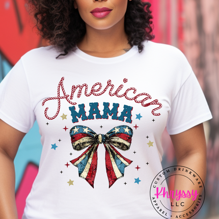American Mama Coquette Unisex Shirt