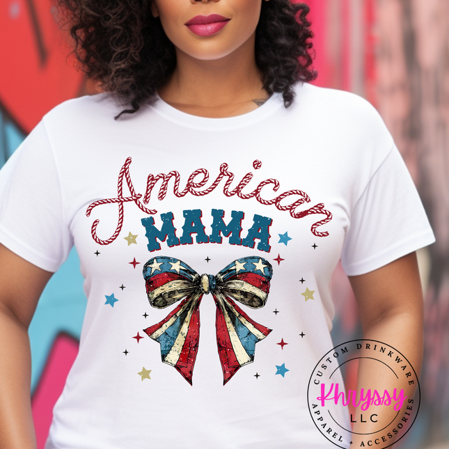 American Mama Coquette Unisex Shirt