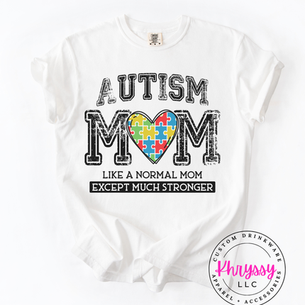 Autism Mom Stronger Than Normal Love Puzzle