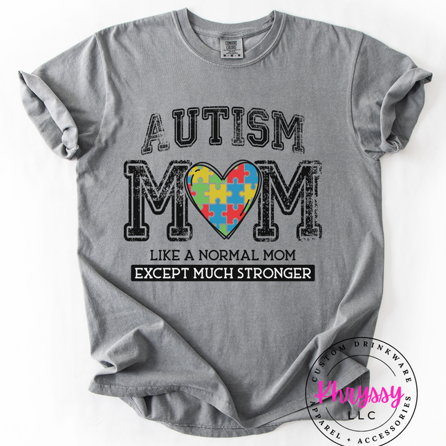 Autism Mom Stronger Than Normal Love Puzzle