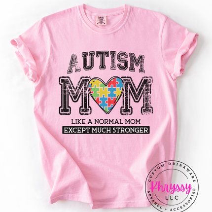 Autism Mom Stronger Than Normal Love Puzzle