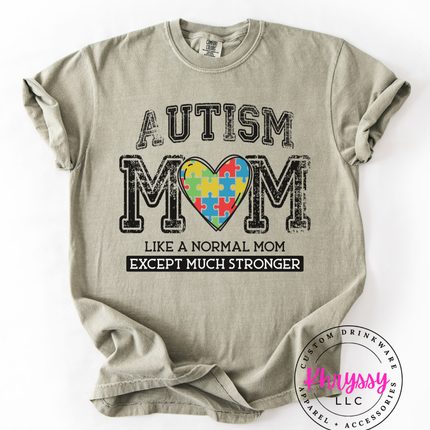 Autism Mom Stronger Than Normal Love Puzzle