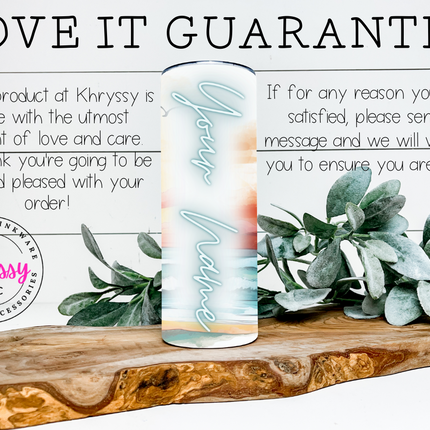 Be Salty 20oz Beach Tumbler with Straw