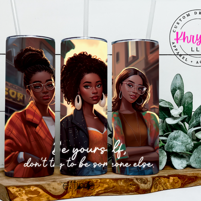 Crowned in Confidence 20oz Tumbler with Straw