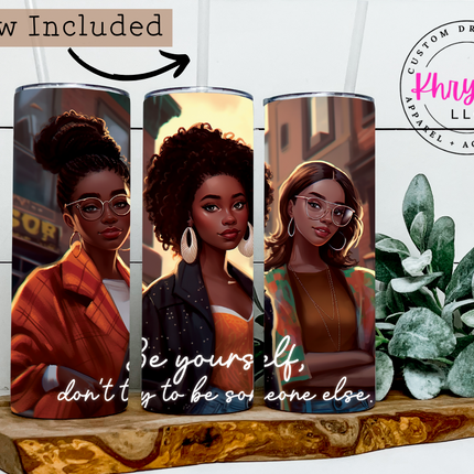 Crowned in Confidence 20oz Tumbler with Straw