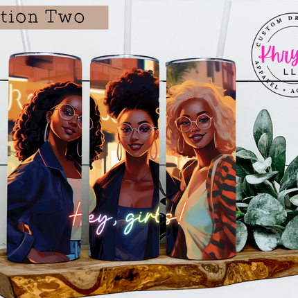 Crowned in Confidence 20oz Tumbler with Straw