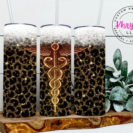 Caduceus Pride 20oz Tumbler with Straw