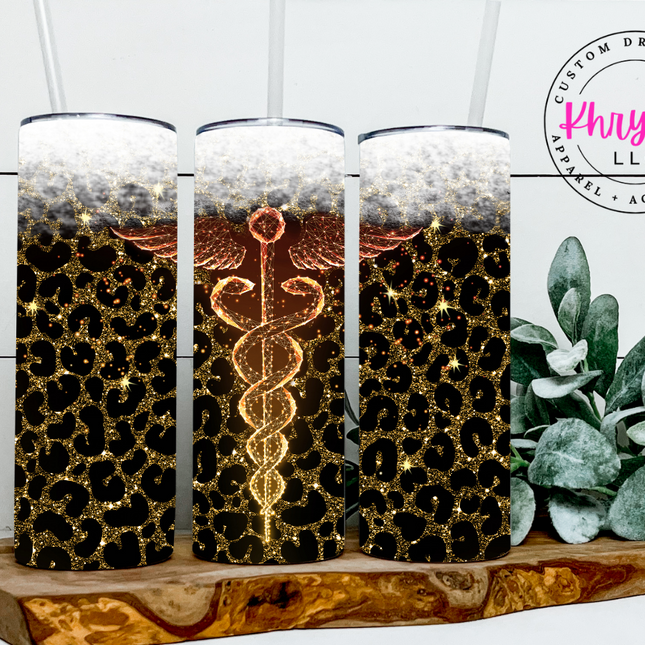 Caduceus Pride 20oz Tumbler with Straw