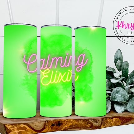 Calming Elixir 20oz/30oz Tumbler with Straw