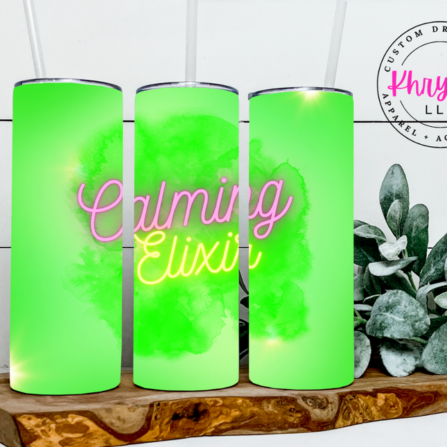 Calming Elixir 20oz/30oz Tumbler with Straw