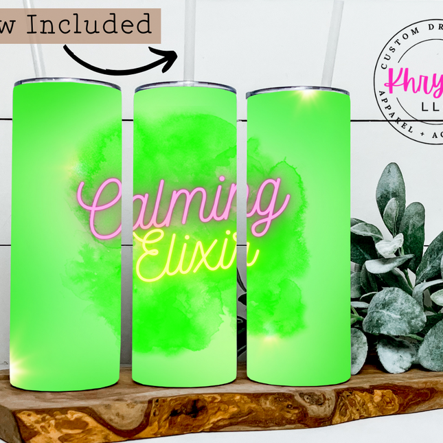 Calming Elixir 20oz/30oz Tumbler with Straw