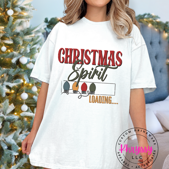 Christmas Spirit Loading Unisex Shirt