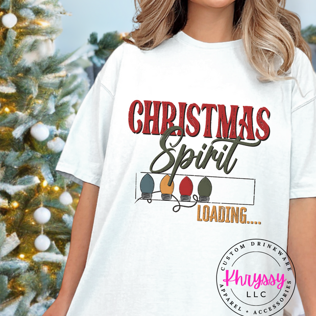 Christmas Spirit Loading Unisex Shirt