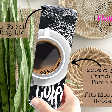 Coffee House 20oz Tumbler with Straw