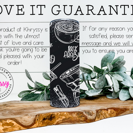 Coffee House 20oz Tumbler with Straw