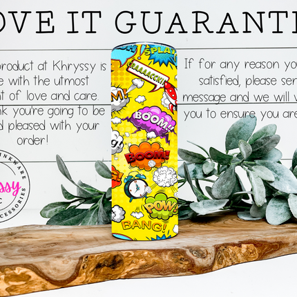 Comic Craze 20oz Tumbler with Straw