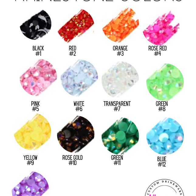 Positive Affirmation Libbey Glass with Glass Straw