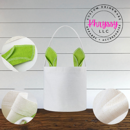 Custom Bunny Ears Easter Baskets