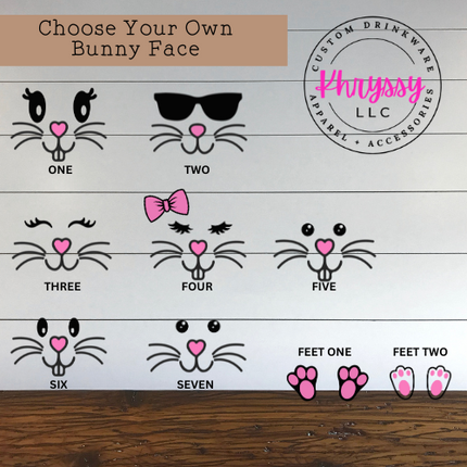 Custom Bunny Ears Easter Baskets