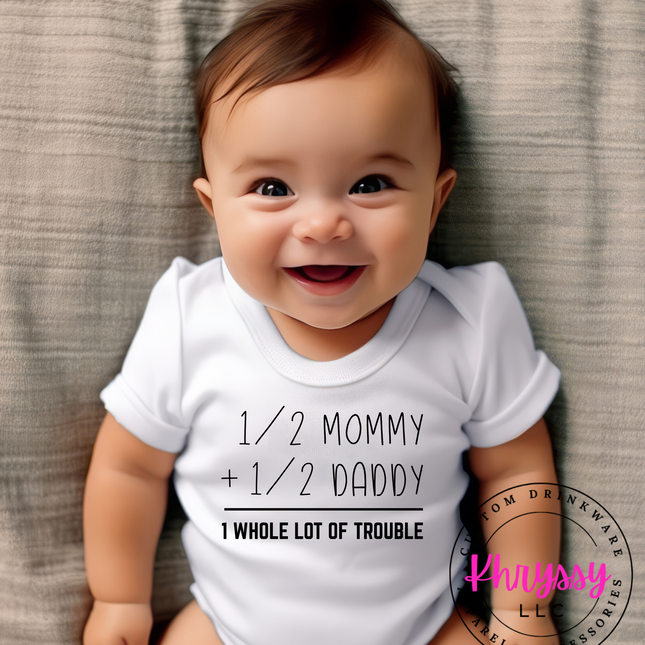 Lots of Trouble Baby Bodysuit