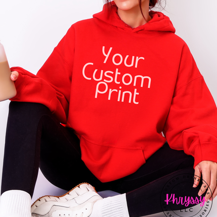 Adult Gildan Heavyblend Hoodie- Personalized Warm Wearable