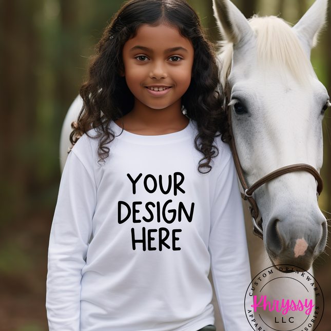 Design Your Own Child Long Sleeve Shirt