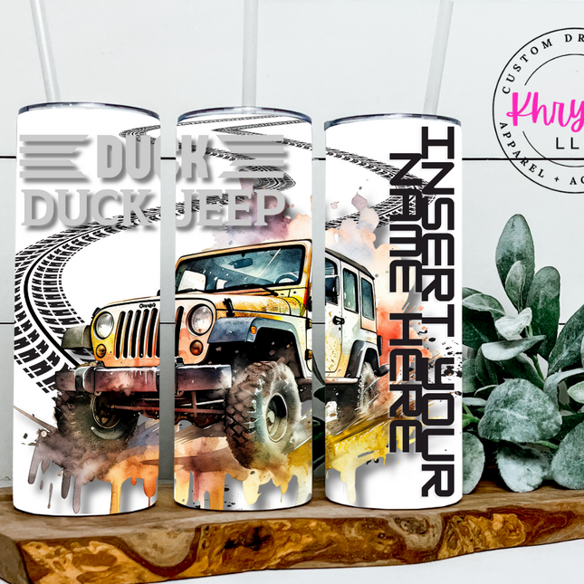 Adventure Seeker 20oz Tumbler with Straw