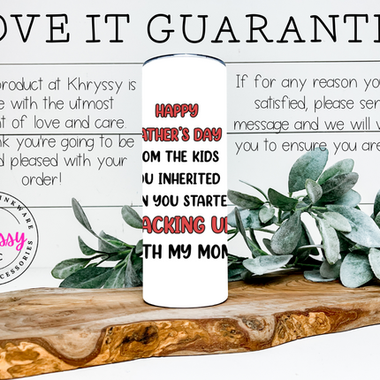 Father's Day Humor 20oz Tumbler with Straw