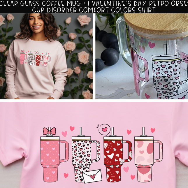 Valentine's Day Retro Obsessive Cup Disorder Gift Set