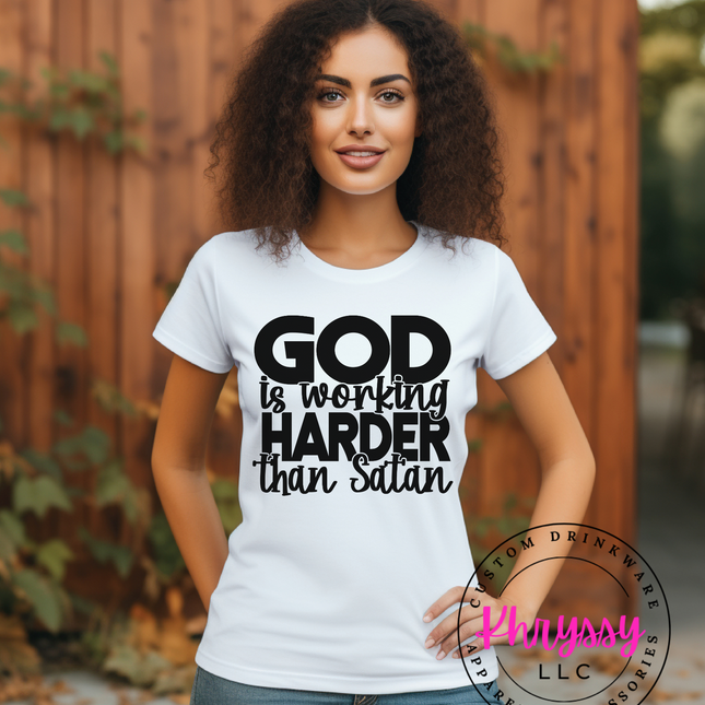 God Is Working Unisex Shirt