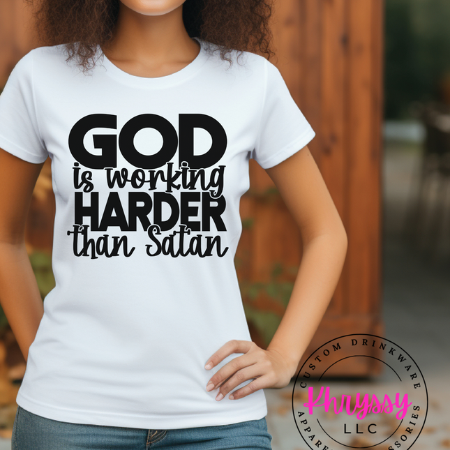 God Is Working Unisex Shirt