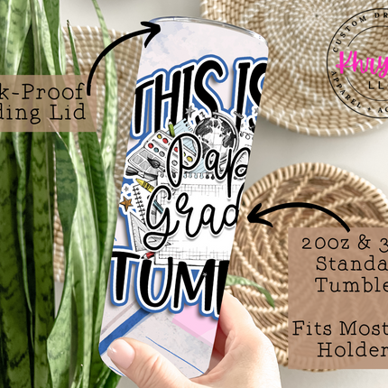 Sip, Grade, Repeat Teacher Grading 20oz Tumbler with Straw