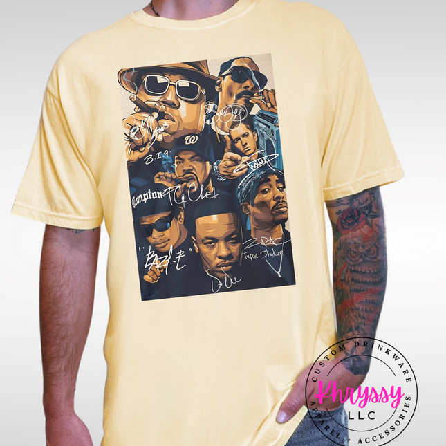 Iconic Legends Hip-Hop Shirt - Classic Style