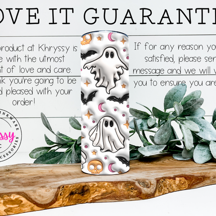 Halloween 20oz Bubble Tumbler with Straw