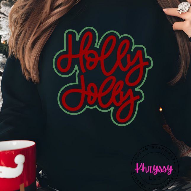 Holly Jolly Unisex T-Shirt | Festive Holiday Apparel | Christmas Shirt for Men & Women | Casual & Cozy Christmas Outfit