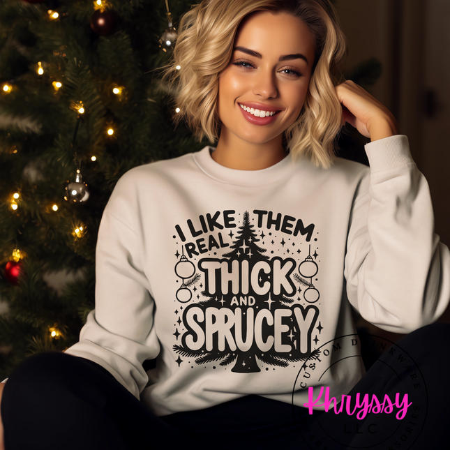 Real Thick and Spruce Christmas Unisex Shirt