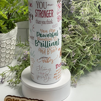 EmpowerHER 20oz Tumbler with Straw