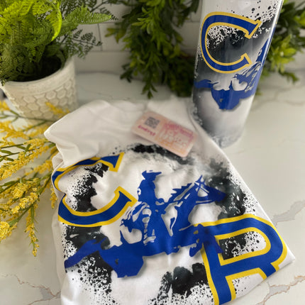 Custom School Spirit 20/30oz Tumbler with Straw