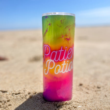Patience Potion Custom 20/30oz Tumbler with Straw