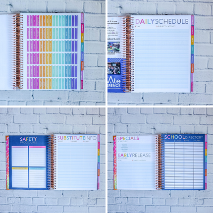 Dot Dot Plan A Lot - Teacher Planner by BERTEAU & Co.