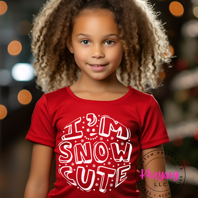 I'm Snow Cute Christmas Unisex Shirt