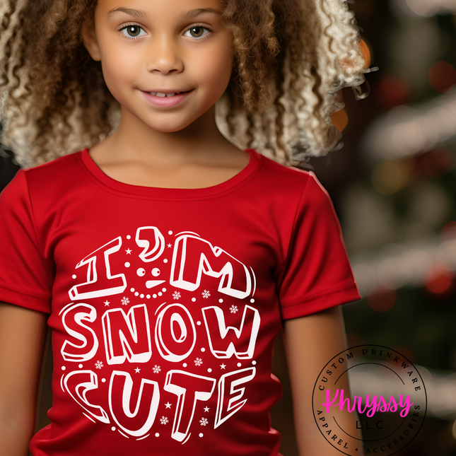 I'm Snow Cute Christmas Unisex Shirt