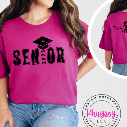 2025 Graduate T-Shirt - Senior 2025 Tee - Class of 2025 Graduation Shirt